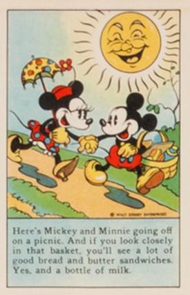 1936 The Adventures of Mickey Mouse (D52) - Model's Star Loaf #NNO Here's Mickey And Minnie... Front