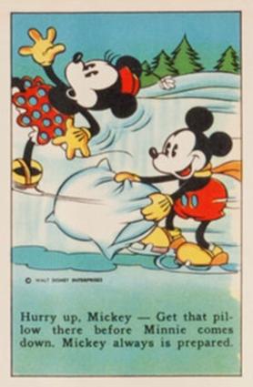 1936 The Adventures of Mickey Mouse (D52) - Model's Star Loaf #NNO Hurry Up Mickey... Front