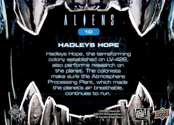 2018 Upper Deck Aliens #10 Hadleys Hope Back