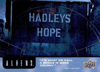 2018 Upper Deck Aliens #10 Hadleys Hope Front