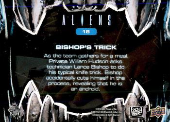 2018 Upper Deck Aliens #18 Bishop's Trick Back