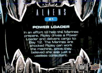 2018 Upper Deck Aliens #21 Power Loader Back