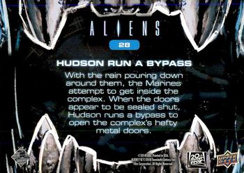 2018 Upper Deck Aliens #28 Hudson Run a Bypass Back