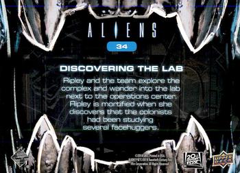 2018 Upper Deck Aliens #34 Discovering the Lab Back