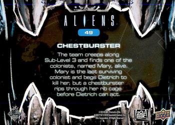2018 Upper Deck Aliens #49 Chestburster Back
