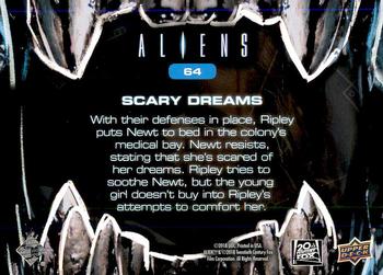 2018 Upper Deck Aliens #64 Scary Dreams Back