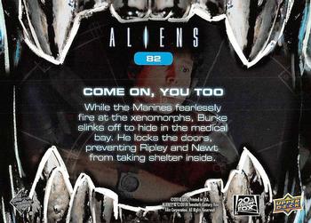 2018 Upper Deck Aliens #82 Come On, You Too Back