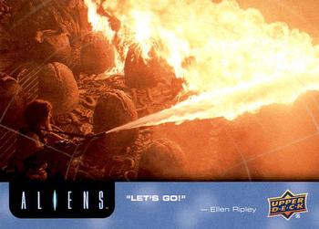 2018 Upper Deck Aliens #94 Flame Thrower Front