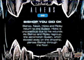 2018 Upper Deck Aliens #98 Bishop You Did OK Back
