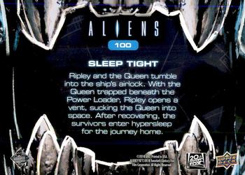 2018 Upper Deck Aliens #100 Sleep Tight Back