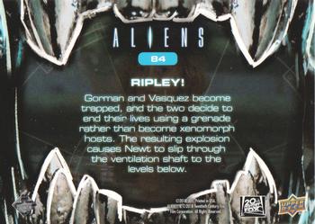 2018 Upper Deck Aliens - Alien Blood #84 Ripley! Back