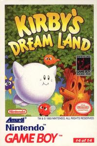 1993 Amurol Game Boy Nintendo Tips #4 Kirby's Dream Land Front