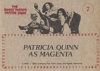 1980 FTCC Rocky Horror Picture Show #7 Patricia Quinn as Magenta Back