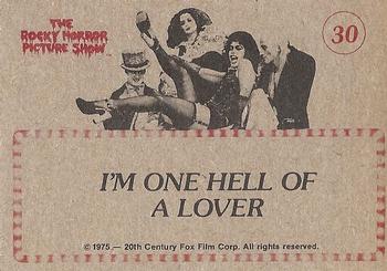 1980 FTCC Rocky Horror Picture Show #30 I'm One Hell of a Lover Back
