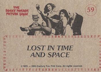 1980 FTCC Rocky Horror Picture Show #59 Lost in Time and Space Back