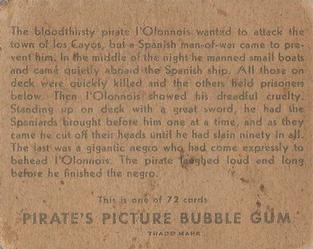 1936 Gum Inc. Pirate's Picture (R109) #20 The Pirates Strike Back