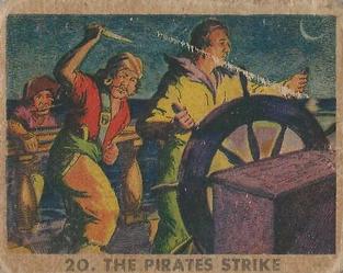 1936 Gum Inc. Pirate's Picture (R109) #20 The Pirates Strike Front