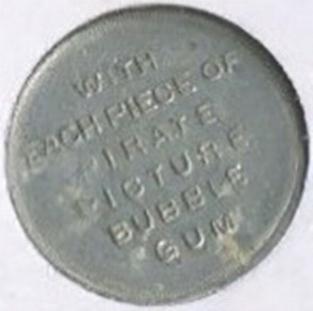 1936 Gum Inc. Pirate's Picture (R109) #NNO Double Dubloon coin Back