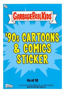 2019 Topps Garbage Pail Kids We Hate the '90s - Puke #4a Nick Tick Back