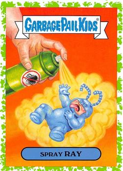 2019 Topps Garbage Pail Kids We Hate the '90s - Puke #4b Spray Ray Front