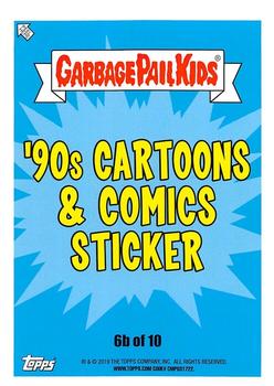 2019 Topps Garbage Pail Kids We Hate the '90s - Puke #6b Judged Mike Back
