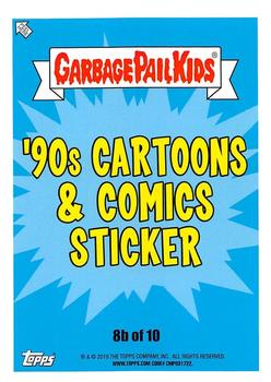 2019 Topps Garbage Pail Kids We Hate the '90s - Puke #8b Ghostly Gary Back