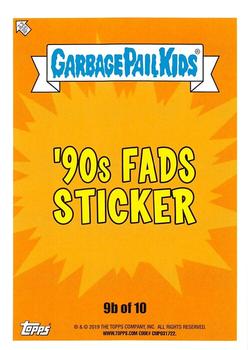 2019 Topps Garbage Pail Kids We Hate the '90s - Puke #9b Matt Tats Back