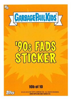 2019 Topps Garbage Pail Kids We Hate the '90s - Puke #10b Offensive Orlando Back
