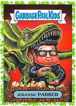 2019 Topps Garbage Pail Kids We Hate the '90s - Puke #7a Jurassic Parker Front