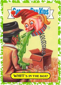 2019 Topps Garbage Pail Kids We Hate the '90s - Puke #18a Whit's in the Box? Front