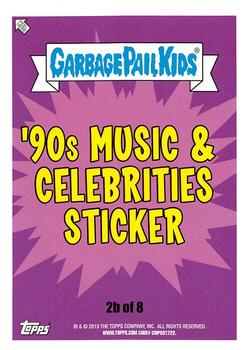2019 Topps Garbage Pail Kids We Hate the '90s - Puke #2b Grunge Roc Back