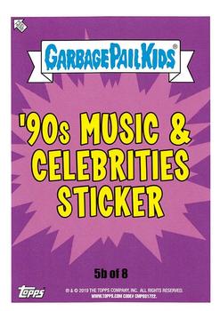 2019 Topps Garbage Pail Kids We Hate the '90s - Puke #5b Ginger Ginger Back