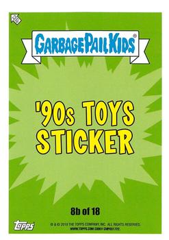 2019 Topps Garbage Pail Kids We Hate the '90s - Puke #8b Slidin' Sal Back