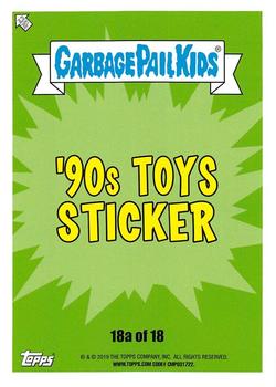 2019 Topps Garbage Pail Kids We Hate the '90s - Puke #18a Ticked Elmo Back