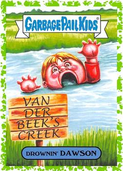 2019 Topps Garbage Pail Kids We Hate the '90s - Puke #13a Drownin' Dawson Front
