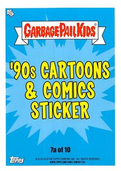 2019 Topps Garbage Pail Kids We Hate the '90s - Bruised #7a M.T. Vee Back