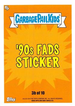 2019 Topps Garbage Pail Kids We Hate the '90s - Bruised #3b Bubba Tape Back