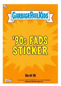 2019 Topps Garbage Pail Kids We Hate the '90s - Bruised #9a Tribal Tad Back