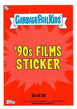 2019 Topps Garbage Pail Kids We Hate the '90s - Bruised #3a Termi Nate Back