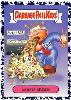 2019 Topps Garbage Pail Kids We Hate the '90s - Bruised #1b Barfin' Bush Front