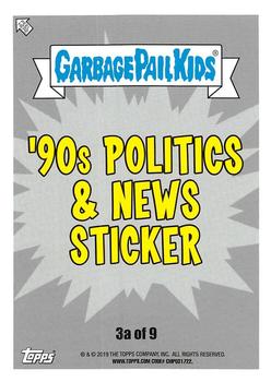 2019 Topps Garbage Pail Kids We Hate the '90s - Bruised #3a Stormin' Norman Back