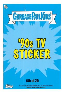 2019 Topps Garbage Pail Kids We Hate the '90s - Bruised #18b Hugh's Clueless Back