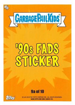 2019 Topps Garbage Pail Kids We Hate the '90s - Jelly #9a Tribal Tad Back