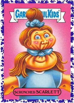 2019 Topps Garbage Pail Kids We Hate the '90s - Jelly #3a Scrunched Scarlett Front