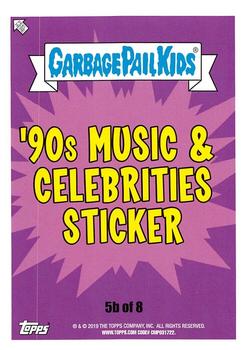 2019 Topps Garbage Pail Kids We Hate the '90s - Jelly #5b Ginger Ginger Back