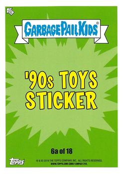 2019 Topps Garbage Pail Kids We Hate the '90s - Jelly #6a Creepy Carl Back