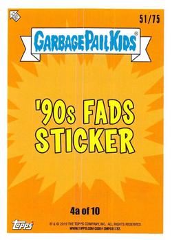 2019 Topps Garbage Pail Kids We Hate the '90s - Bloody Nose #4a Got Mike Back