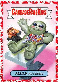 2019 Topps Garbage Pail Kids We Hate the '90s - Bloody Nose #15a Allen Autopsy Front