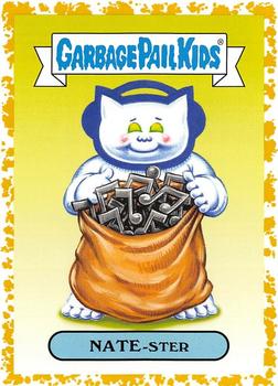 2019 Topps Garbage Pail Kids We Hate the '90s - Fool's Gold #8a Nate-ster Front