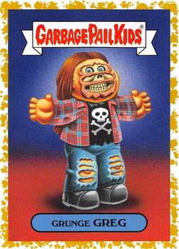2019 Topps Garbage Pail Kids We Hate the '90s - Fool's Gold #5a Grunge Greg Front
